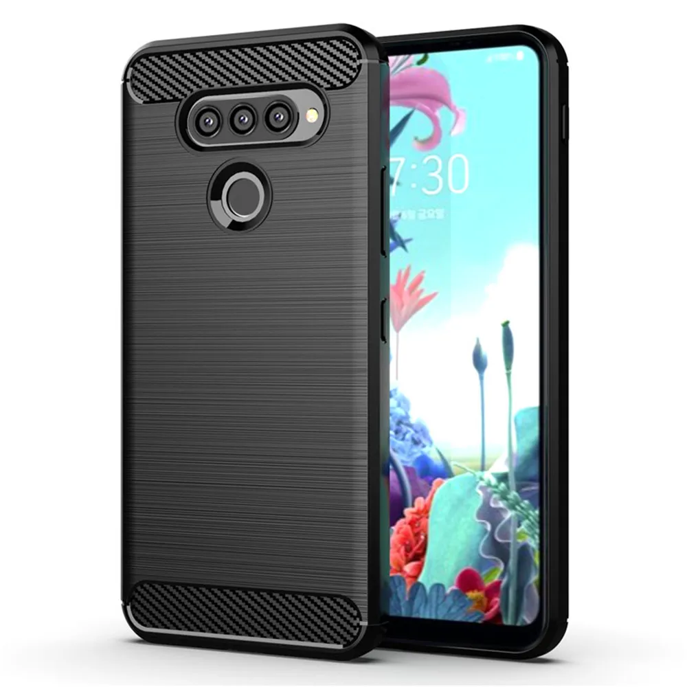 Cover Trasparente Morbida Per LG Q7 + Stilo Omaggio - Custodia In Silicone TPU Flessibile - 5