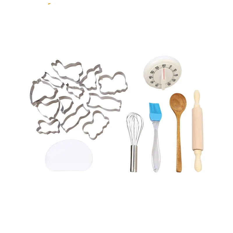 

Montessori Material Practical Life Children Cooking Baking Set Kitchen Toys Kitchenware Cooking Set Toddler Dress Up Toys Girls