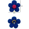50/100PCS Flower Shape Decoration Cute Dog Hair Bow Dogs Bows Cotton Rubber Bands Dog Supplies Puppy Bowknot Pet Accessories 6