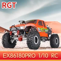 RGT EX86180PRO 1/10 RC Car 4WD Off-road Climbing Vehicle Electric Remote Control Buggy Crawler Four-wheel Steering Model Toy Boy 1