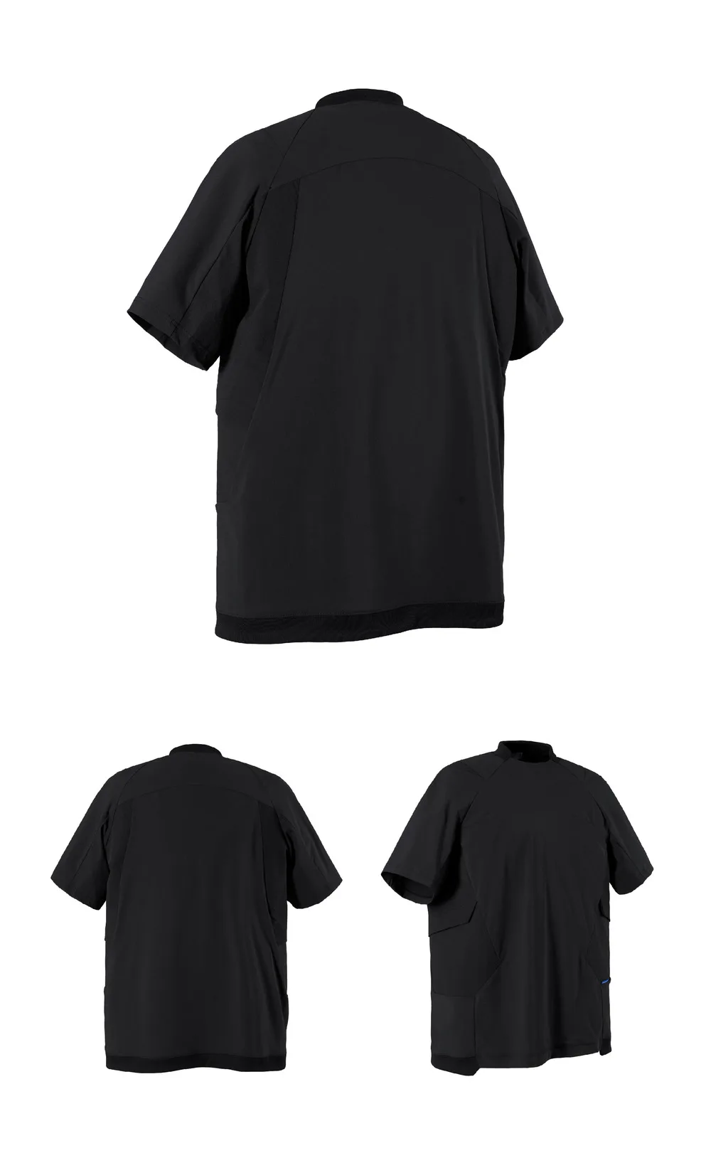 Reindee Lusion 24ss Quick drying ice feel material t-shirt side pockets elastic uv proterction fabric techwear gorpcore