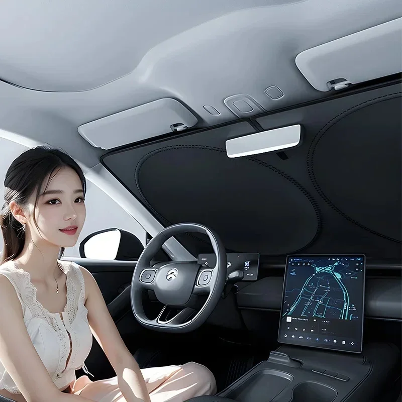Car Sunshade Windshield Sun Protection Heat Insulation Summer