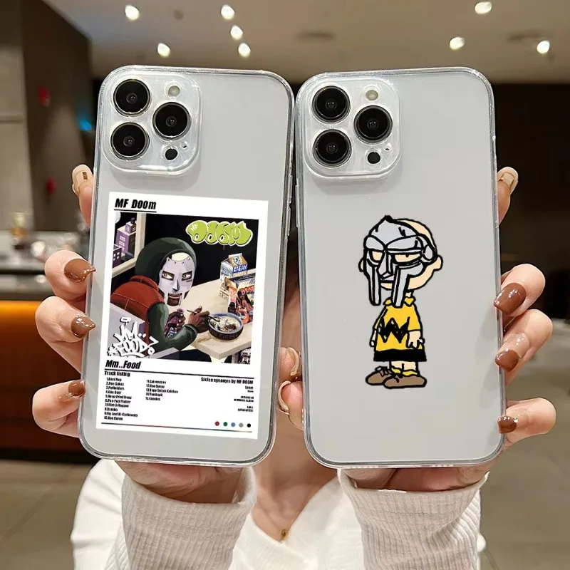 MF DOOM Shockproof Silicone Phone Case - Hot Singer Tribute Cover