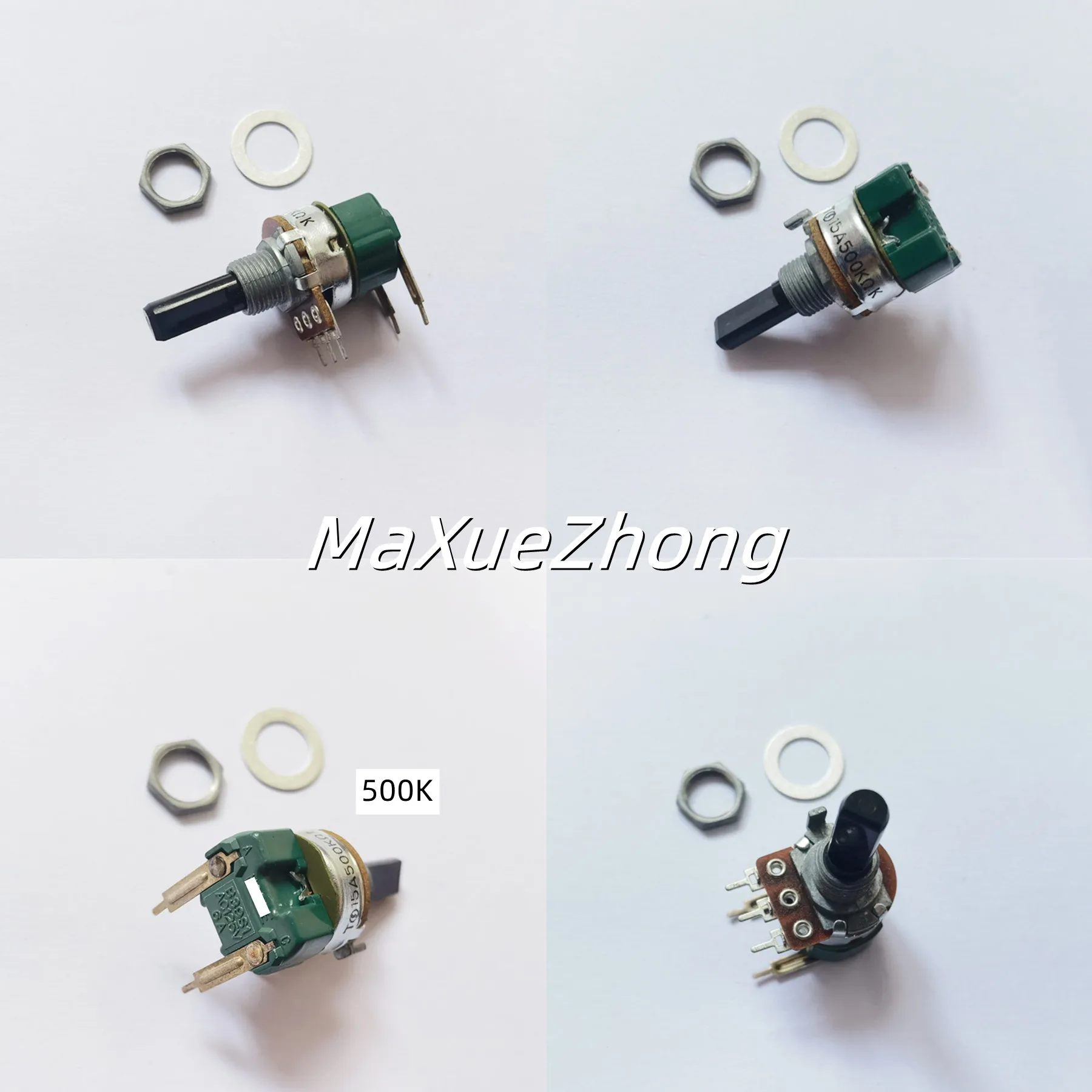 Original Novo 100 k 100k 500k B39s1phd B39s1 Ac125v 3a 6a com Interruptor Potenciômetro Único