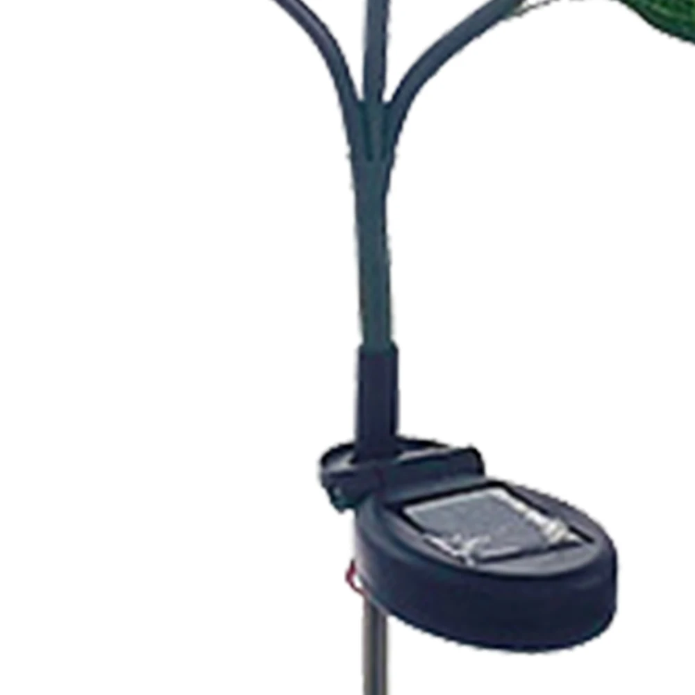 방수 LED 태양열 장식 통로 조경 조명, 안뜰 조절 가능한 다리미 와이어, 수국 조경 조명, 3 헤드