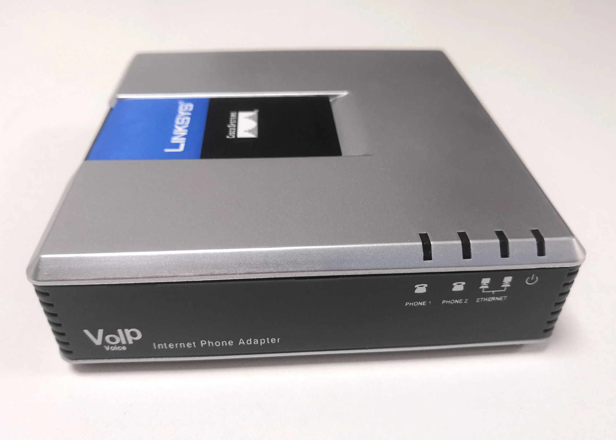 Nieuwe Ontgrendelde Pap2 T Nip Voip Telefoonadapter Met 2 Fxs Telefoonpoorten Voip Gateway