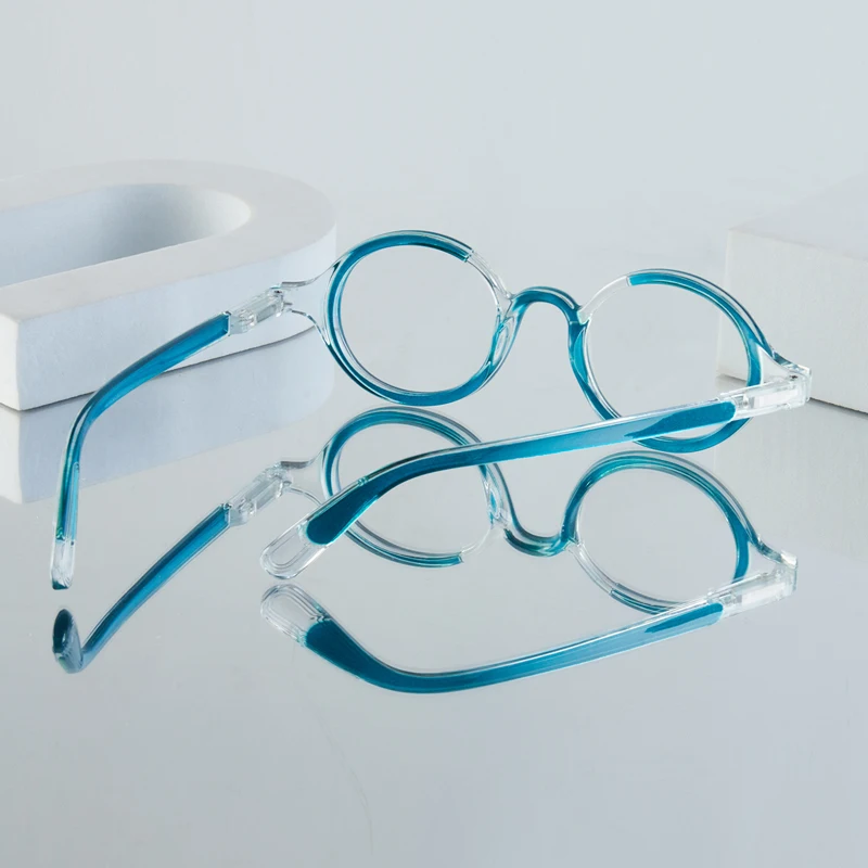 Men's Fashionable Retro Small Round Frame Glasses - Casual and Comfortable for Daily Use
