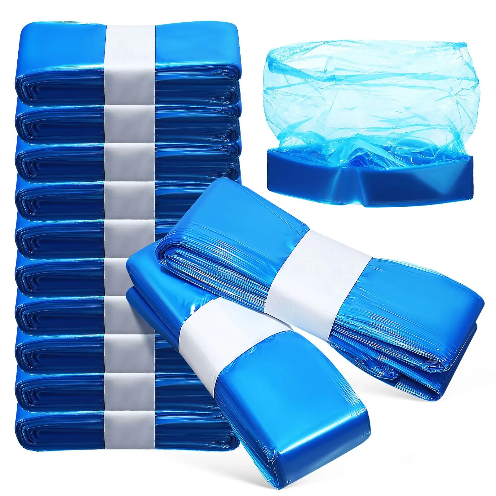 12pcs Refill Bags Baby Diaper Garbage Bags For Angelcare Trash Bucket Replacement Liners Garbage Bag For Sangenic Tommee Tippee