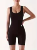 2024 Sexy Women Jumpsuits Shorts Female Sleeveless Sport Romper Bodysuits Summer Yoga Playsuits Skinny Gym Fitness Outfits 4