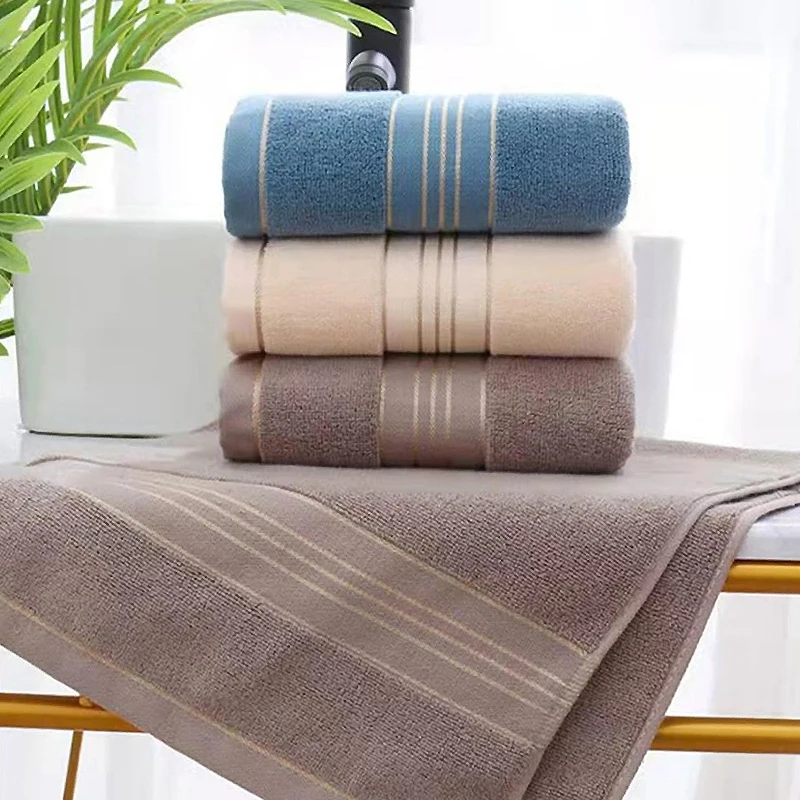2-piece Set Of Absorbent Towels Soft Household Shower Towels Suitable For Use In Gyms Showers Hotels And Spa Centers
