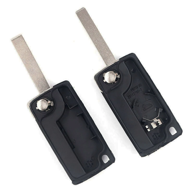 Car Key Shell YIQIXIN For Peugeot 107 207 307 308 407 607 807 For Citroen C2 C3 C4 C5 C6 C8 Remote Car Key Shell HU83/VA2 Blade CE0523 CE0536