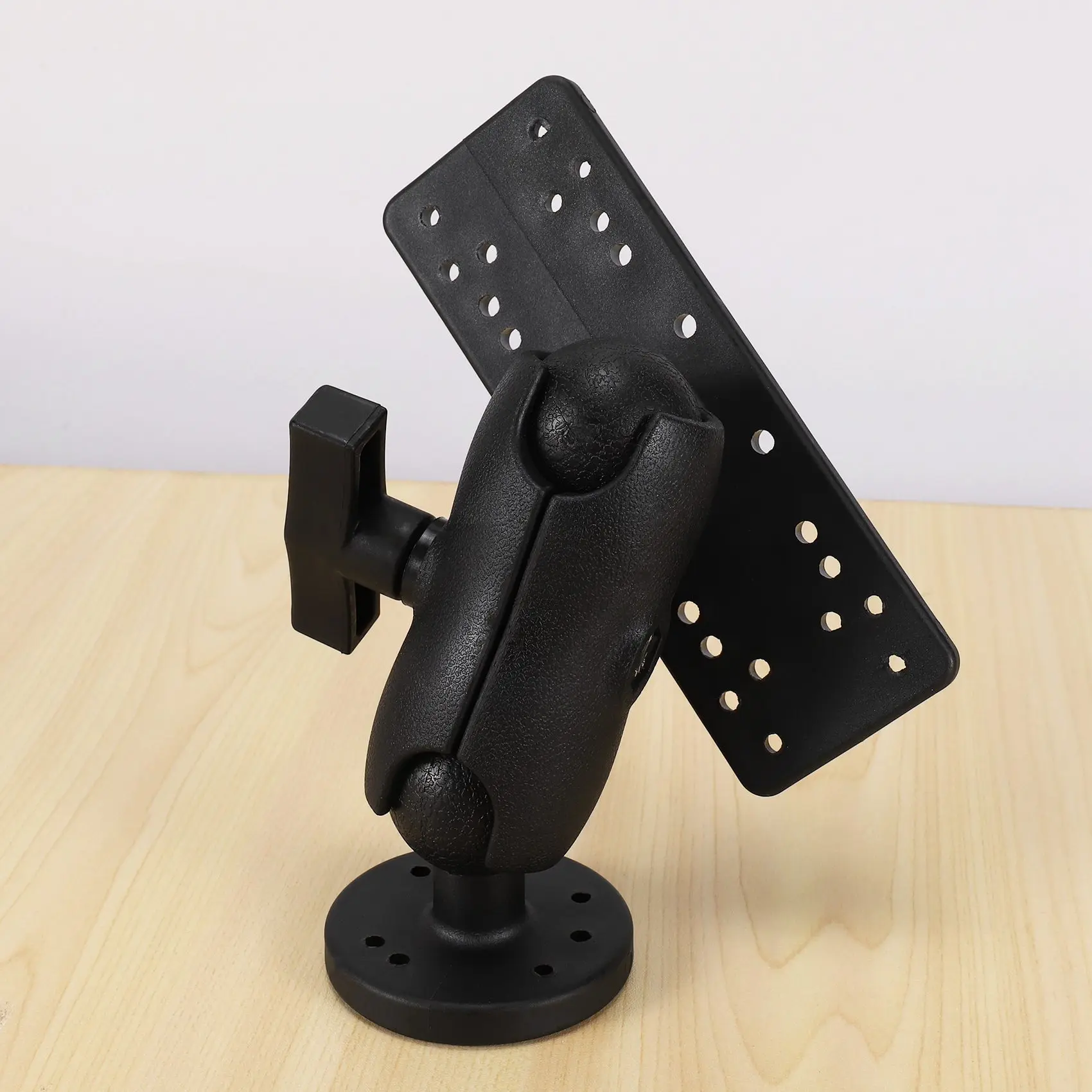 프리미엄 유니버설 마린 카이카 전자식 어군탐지기 마운트 피쉬파인더 플레이트 회전식 보트 지지대