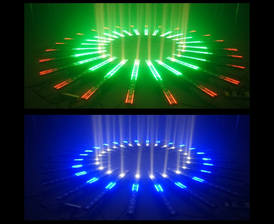 12x3W Warm White RGB 3in1 Bar Pixel Beam Light Professional DJ Led 14x3W Matrix