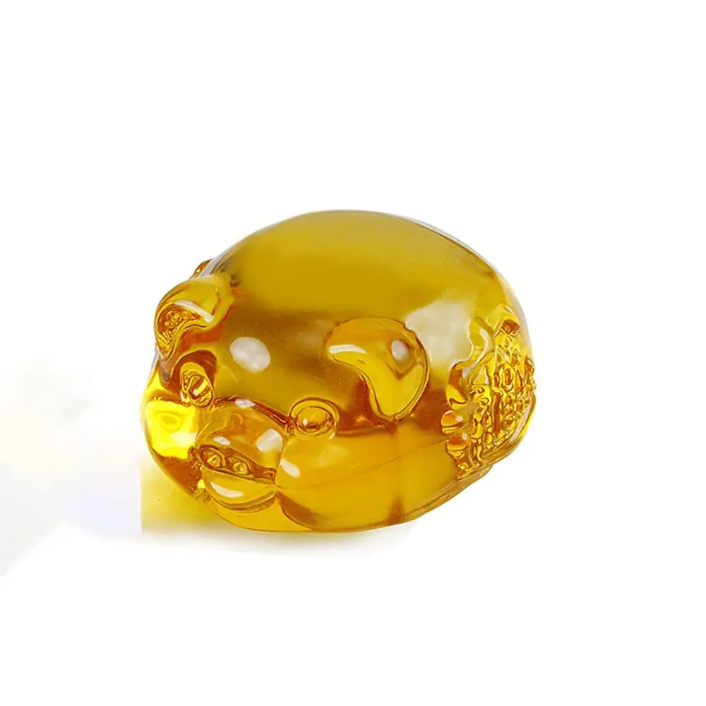 

Хрустальные украшения в виде животных, модные украшения в виде Свиньи/крупного рогатого скота, золото/красочные хрустальные украшения для дома, декоративные украшения для комнаты