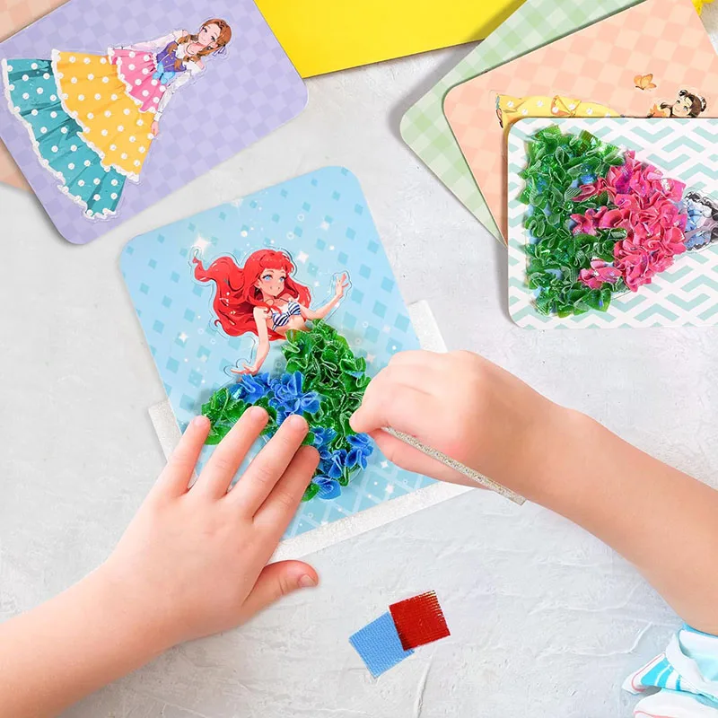 Kids Fabric Art Puzzle Set 4