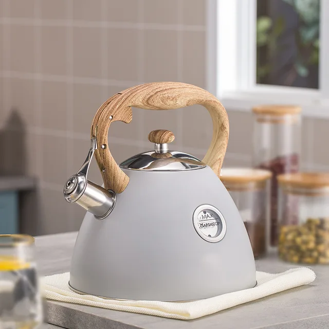 2.5L Stainless Steel Loud Whistling Tea Kettle: A Functional and Stylish Addition to Your Kitchen