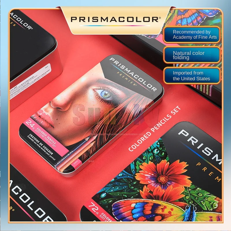 Prismacolor Pencils 24 Skin Premier Soft Set Coloured Genuine Assorted  Color NEW,Perak Horse Oily Color Drawing Pencils,Gift Box - AliExpress