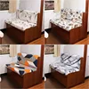 2pcs/set Elastic RV Dinette Cushions Covers RV Spandex Sofa Seat Slipcover Washable Furniture Protector for RV Camper Car Bench 1