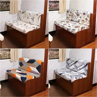 2pcs/set Elastic RV Dinette Cushions Covers RV Spandex Sofa Seat Slipcover Washable Furniture Protector for RV Camper Car Bench 1