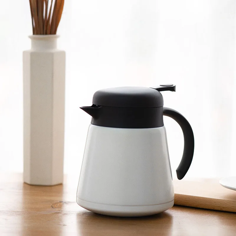 800ml Insulated Water Bottle Pressing Type Stainless Steel Thermal