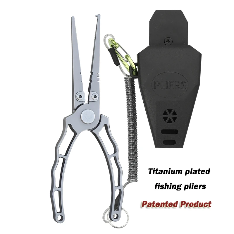 Fishing Pliers Stainless Steel Fishing Tackle Hook Remover for