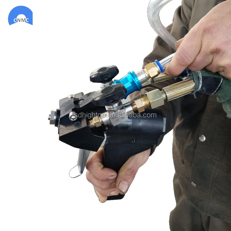 

HOT SALE!!! Hightop Spray gun P2 Air Purge PU Spray Gun small size light weight handheld portable used for PU foam machine