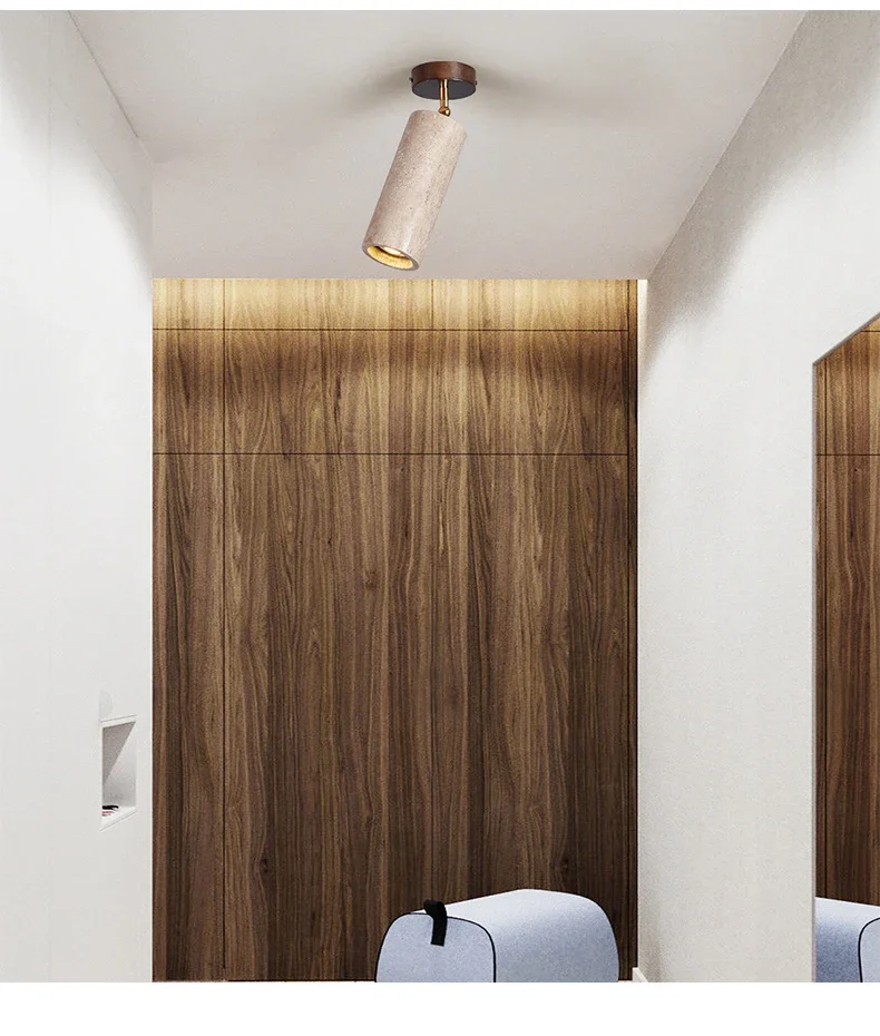 Silent Wind Hallway Corridor Led Commercial Spotlight Cream Wind