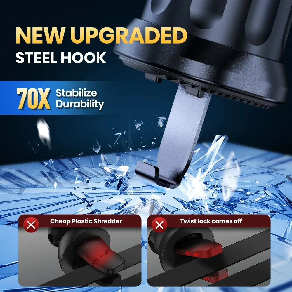 حامل هاتف السيارة الجديد، حامل تثبيت، قفل تلقائي،...