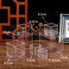 Transparent Acrylic Boxes With Cover Plastic Organizer Gift Packing Box Food Candy Storage Container For Home Figure Toy Display 3