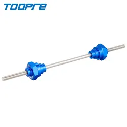 Enhanced Bicycle Hub Fixing Rod and Wheel Truing Adapter Tool (Blue)