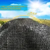 Black Shade Cloth Sunblock Mesh Cover Taped Edge With Grommets, Sun Net For Pergola, Plants Greenhouse, Gardens, Patio, Canopy 6