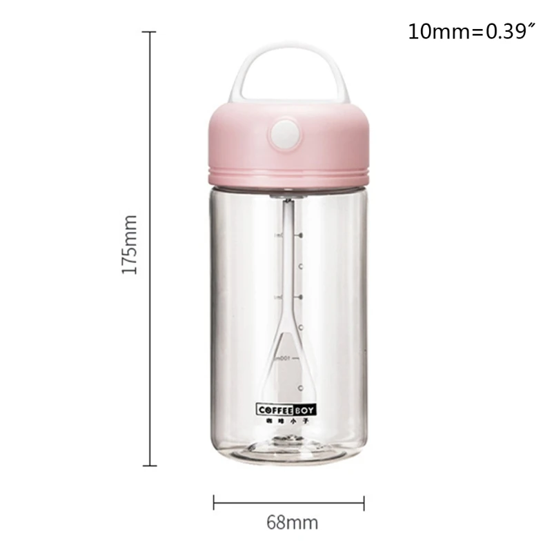 300ml Electric Protein Shaker Bottle, Automatic Self-stirring