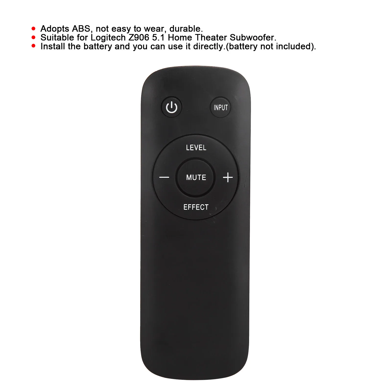 Remote Control Replacement Fit for Logitech Z906 5.1 Home Theater Subwoofer Audio Parts Audio Remote Control Remote Control