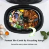 Latest Large Capacity Electric Indoor Kitchen Waste Composter Bin Counter-Top Food Waste Disposer Continuous Feed 4