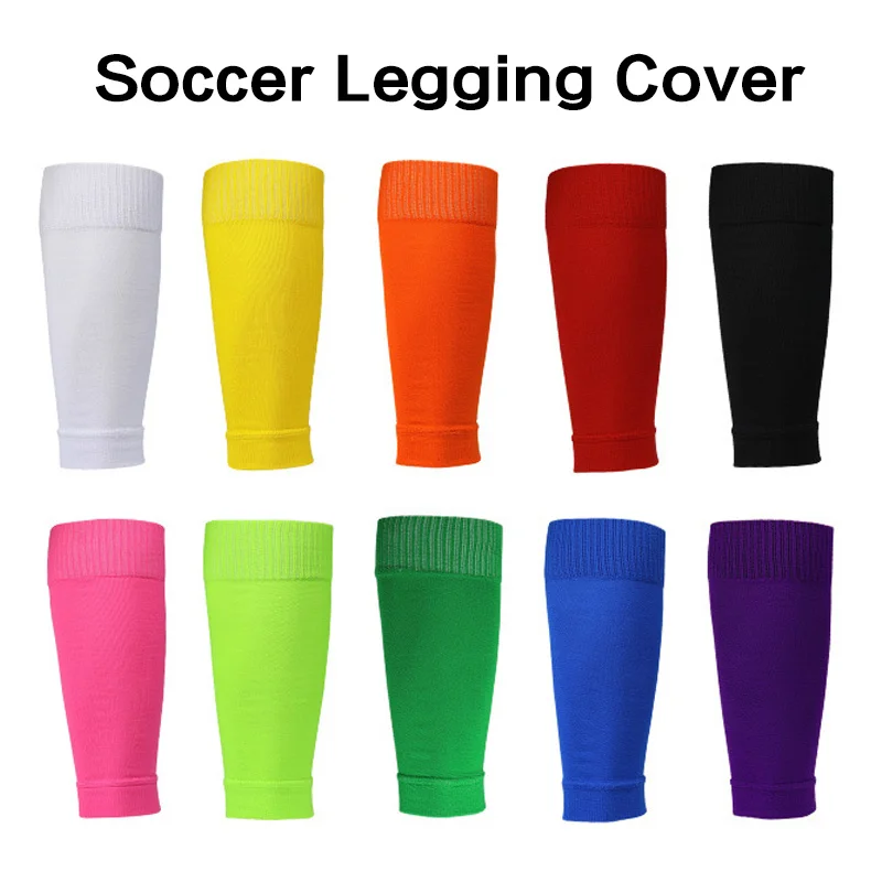 Soccer Protective Socks Shin Pads 1 Pair for Kids Adults