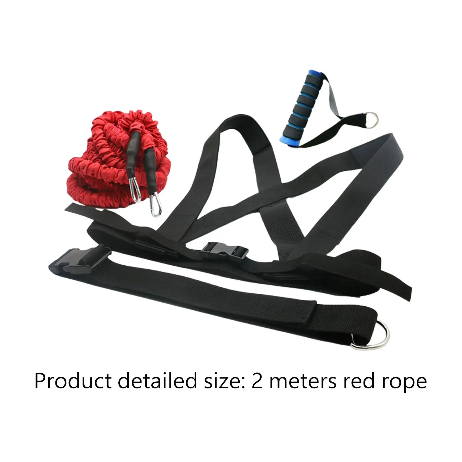 Physical Training Resistance Rope Kits 50lbs Leg Resistance Band for Power