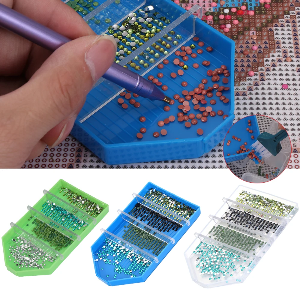 Missing Color Diamond Painting Replacement Beads Square Round Drill  Diamonds Stones for Diamond Art Diamond Cross Stitch Embroidery (2500pcs)