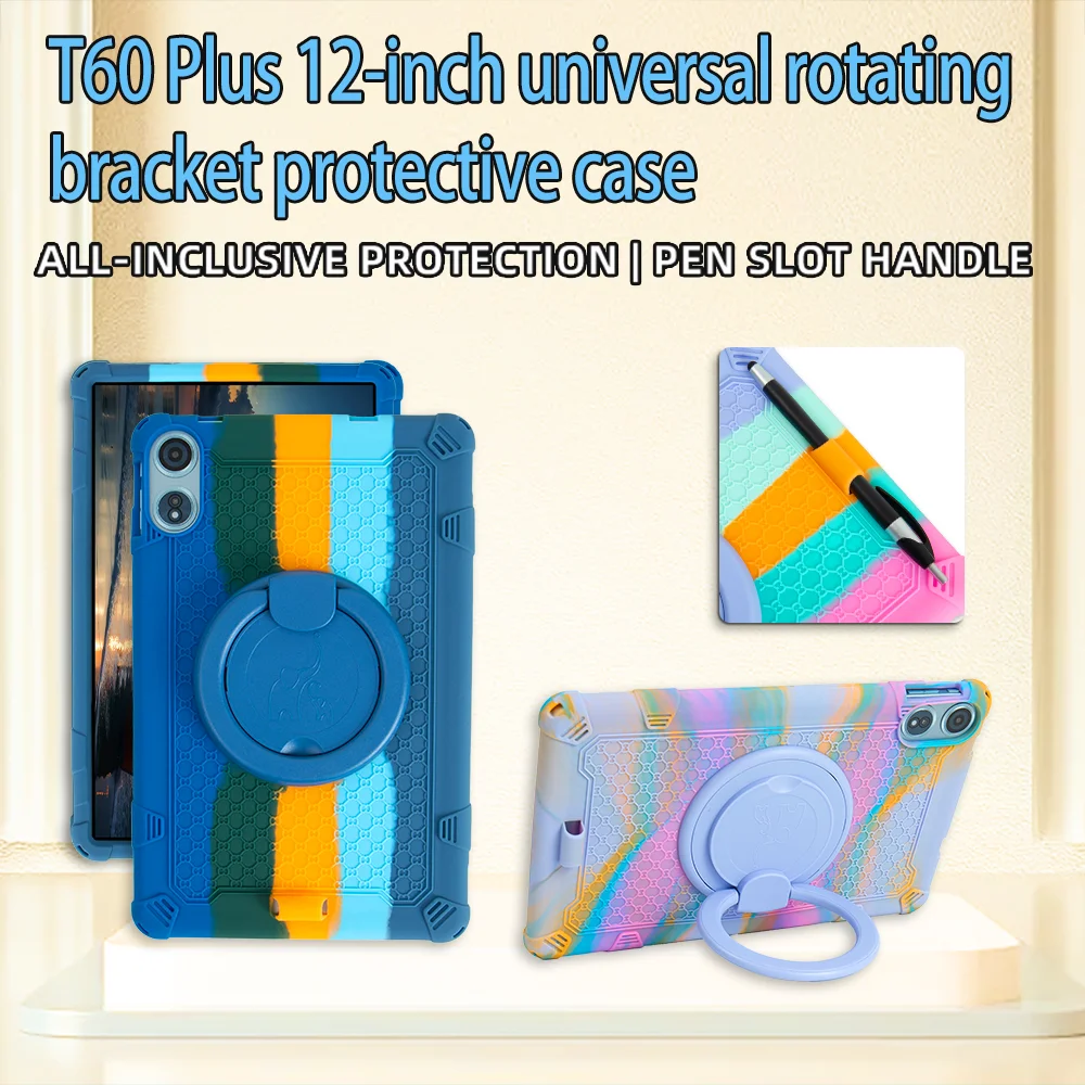 Shockproof Stand Cover for 12-Inch Tablet – Soft Protective Case