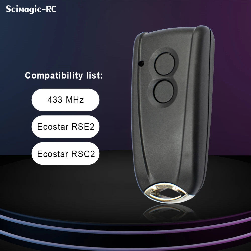 Garage Door Remote Control For Hörmann Ecostar RSC2 / RSE2 For Liftronic 500/700/800 Transmitter Portronic D2500/D5000/S4000 2