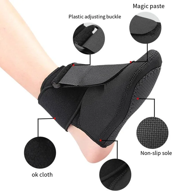 Plantar Fasciitis Night Splint Sock - Soft Plantar Fascia Stretcher Brace, Achilles Tendonitis Sleeping Support Boot Pain Relief 6