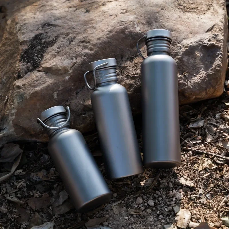 500ML Titanium Water Bottle - Lightweight, Leak-Proof For Outdoor Sports