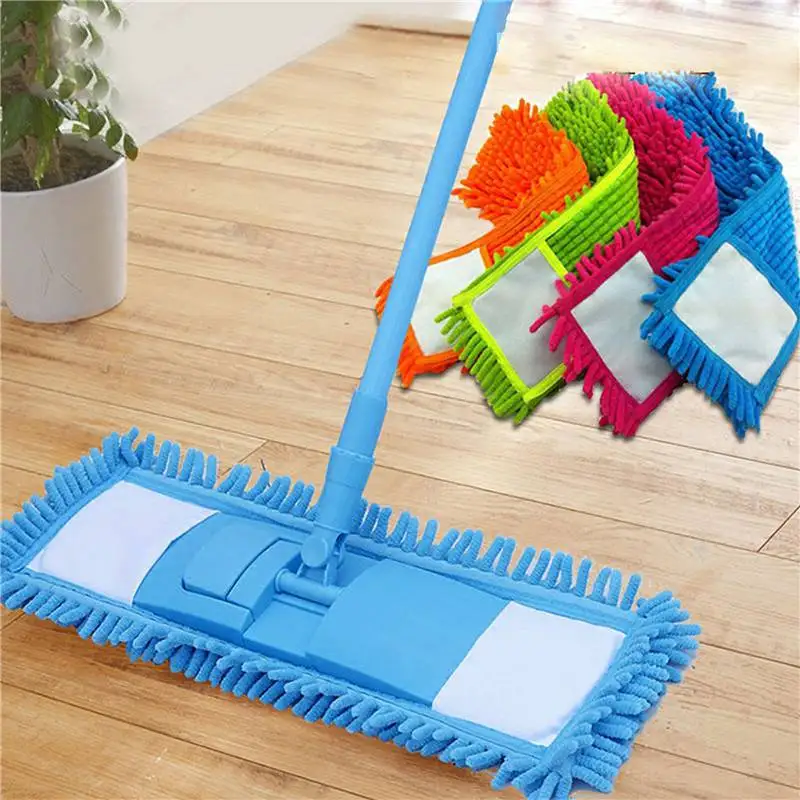 

Microfibre Mop Head Cleaner Extendable Replacement Sweeper Wooden Laminate