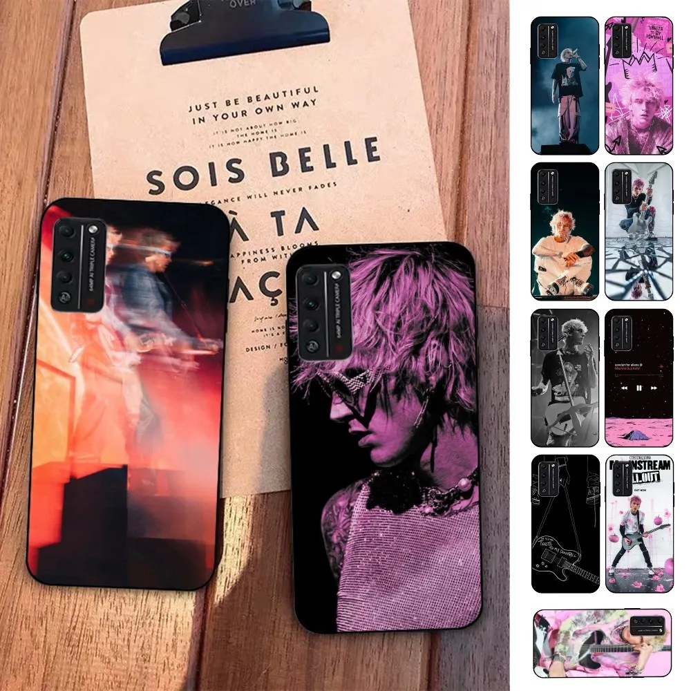 Mgk Mitragliatrice Kelly Rapper Custodia Per Telefono Per Huawei Honor 10 Lite 9 20 7A Pro 9X Pro 30 Pro 50 Pro 60 Pro 70 Pro Plus
