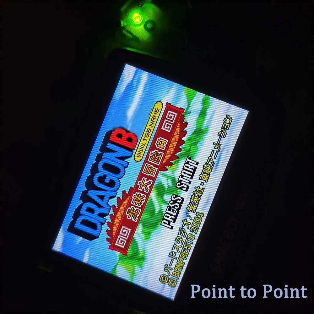 3.1 inch IPS V4 LCD Screen Replacement Kits With OSD Menu Function For Nintend GBA V4 15 Levels High Brightness
