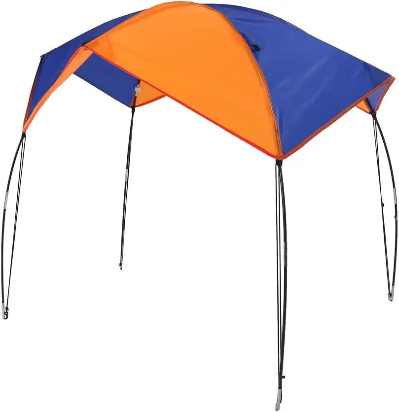 2/3/4 Persons Boat Sun Shelter Sailboat Awning Cover Fishing Canopy Tent Sun Shade Waterproof and protection4 persons
