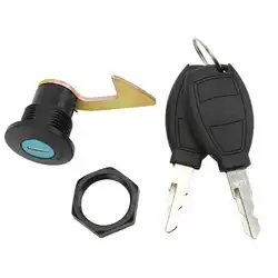 Aluminum Rear Storage Trunk Lock for Scooters and Electric Motorcycles (C hook)
