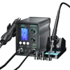 LUXIANZI 8589D+ 2 IN 1 Hot Air Gun Soldering Station With LED Digital Display For BGA PCB IC Repair Tool SMD Rework Station 6