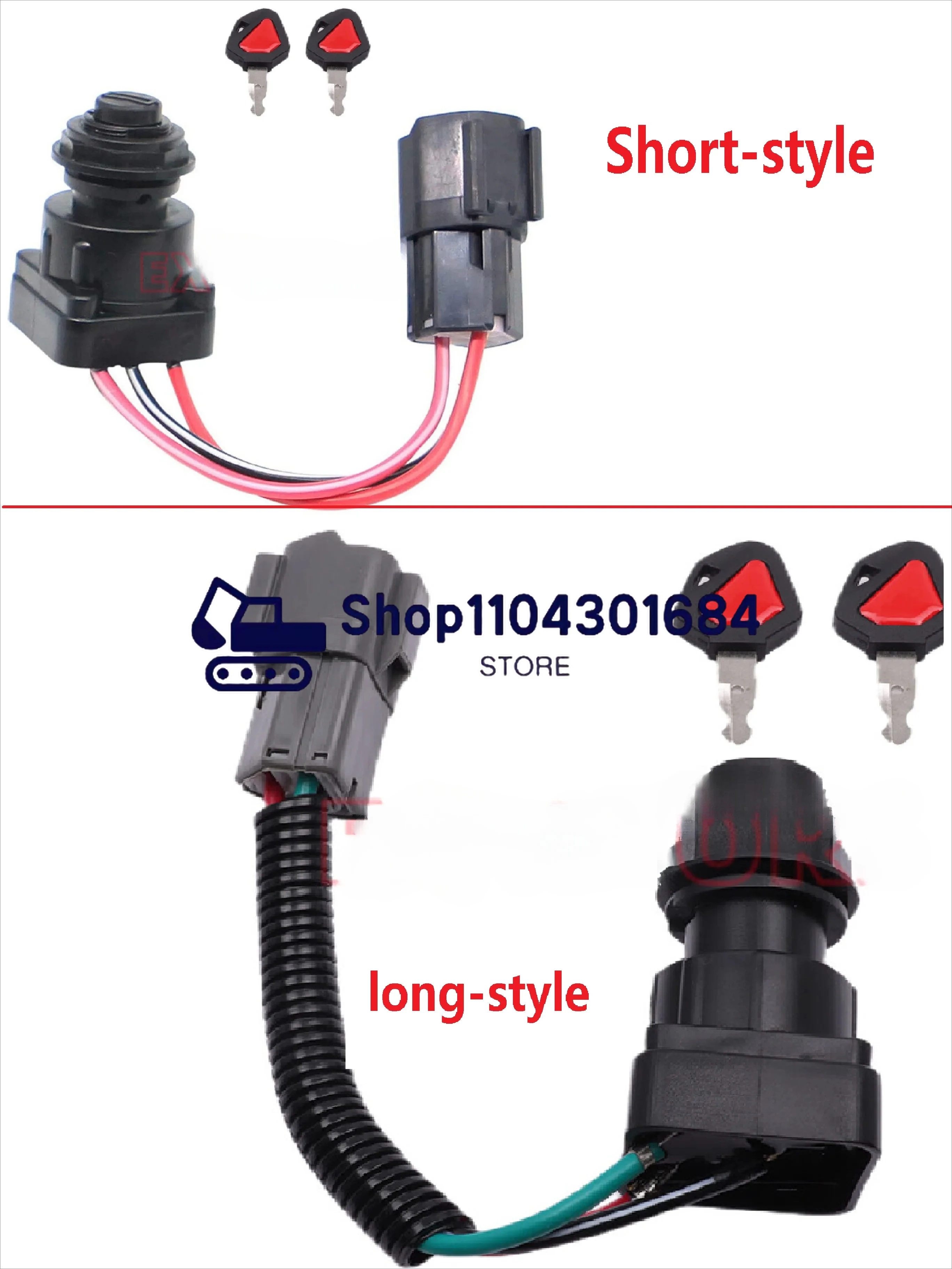 Interruttore Di Accensione Per Kubota ZD18 ZD21 ZD28 E Trattorini – Ricambio 66101-55200