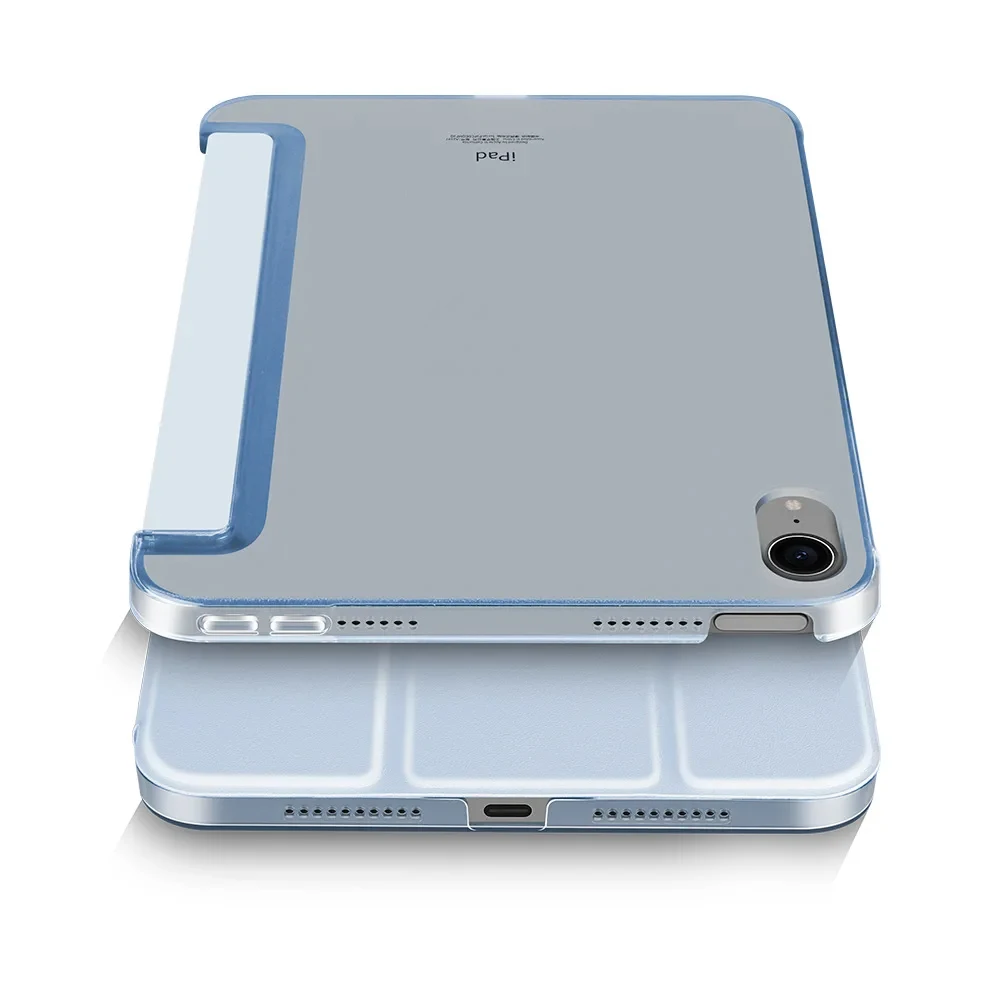 Capa Traseira Fosco Semi Transparente para Ipad Novo Air11 Pro 13 Mini Ipad 10th Air1 ° Pro11 Pro12.9 2023 - Imagem 3