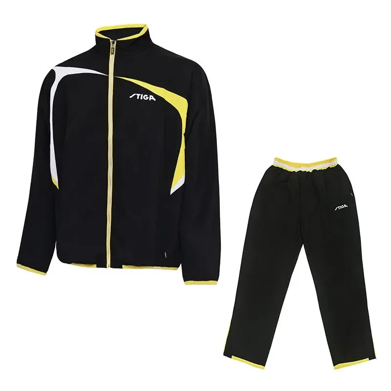Stiga Table Tennis New Men Women Sports Suit Tennis Sportswear Set G1404144 Ping Pong Clothes Tenis De Mesa
